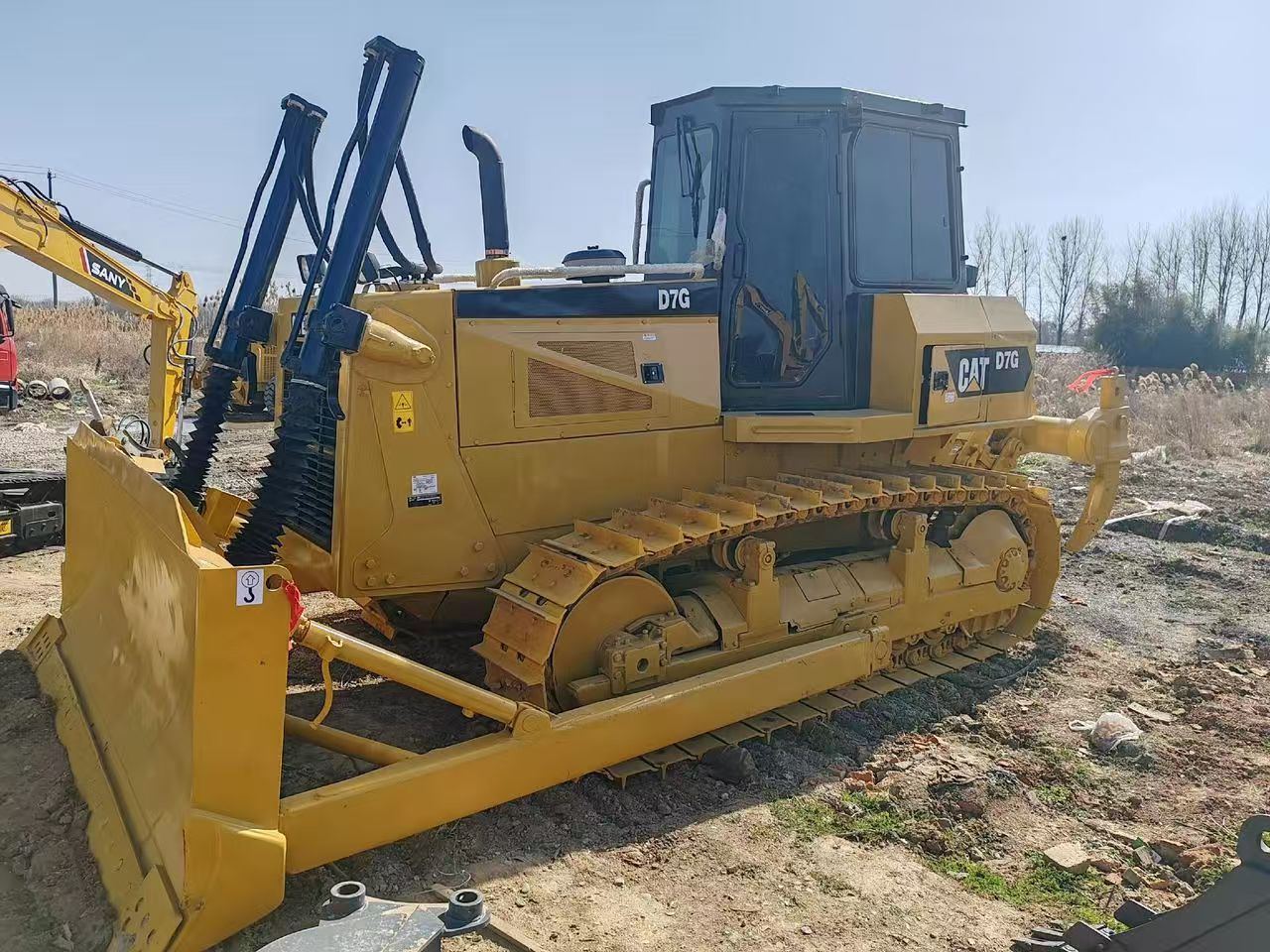 Cat D7G bulldozer photo 4
