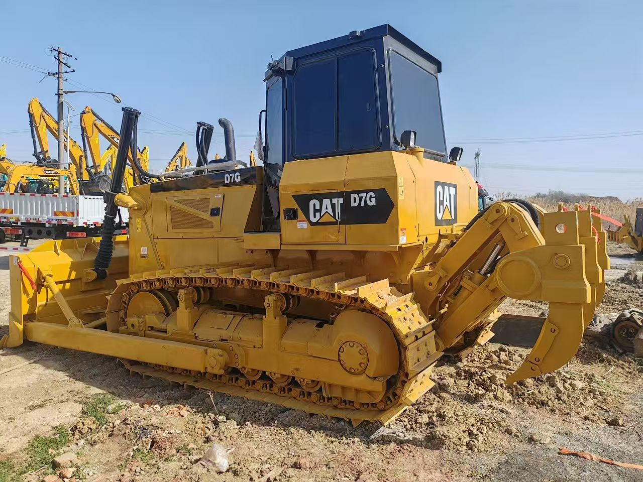 Cat D7G bulldozer photo 3